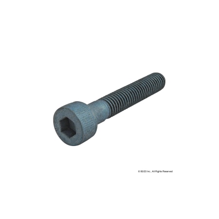 M10-1.50 Socket Head Cap Screw, Blue Zinc Plated Steel, 30 mm Length MPN:13-5530