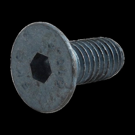 M10-1.50 Socket Head Cap Screw, Flat, Blue Zinc Plated Steel, 12 mm Length MPN:13-5712