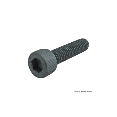 M6-1.00 Socket Head Cap Screw, Blue Zinc Plated Steel, 25 mm Length MPN:13-6525