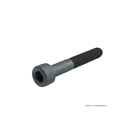 M10-1.50 Socket Head Cap Screw, Blue Zinc Plated Steel, 40 mm Length MPN:13-6540