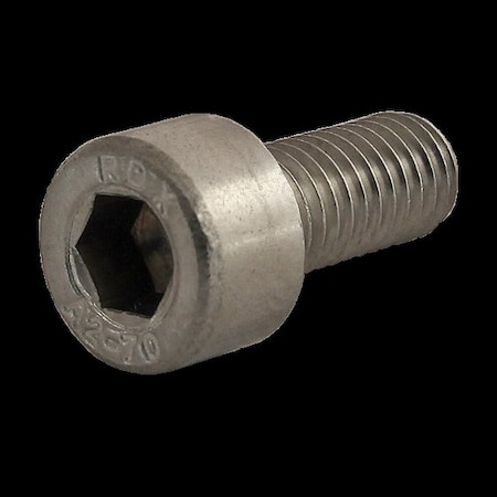 M5-0.80 Socket Head Cap Screw, Plain Stainless Steel, 12 mm Length MPN:17-5512
