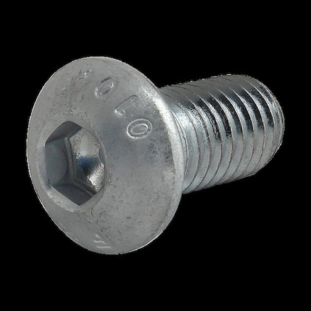 M8-1.25 Socket Head Cap Screw, Button, Zinc Plated Steel, 90 mm Length MPN:19-8316