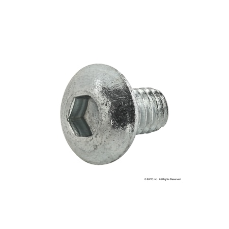 M10-1.50 Socket Head Cap Screw, Zinc Plated Steel, 12 mm Length MPN:25-3766