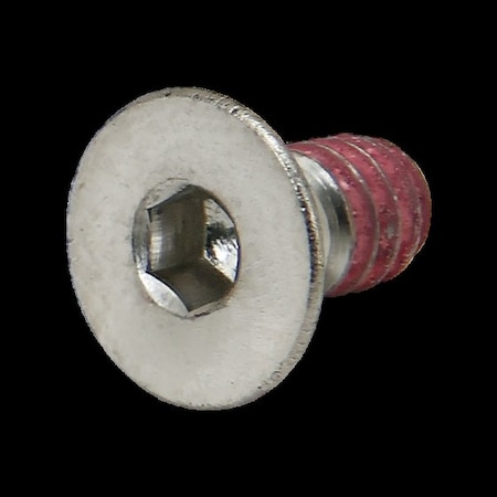 #10-24 Socket Head Cap Screw, Flat, Plain Stainless Steel, 1 in Length MPN:3650