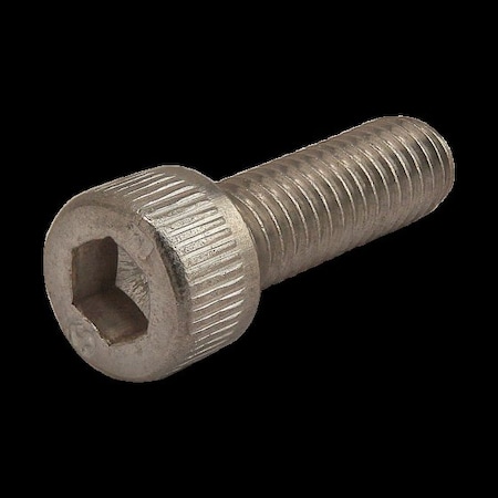 #10-32 Socket Head Cap Screw, Plain Stainless Steel, 5/8 in Length MPN:3697