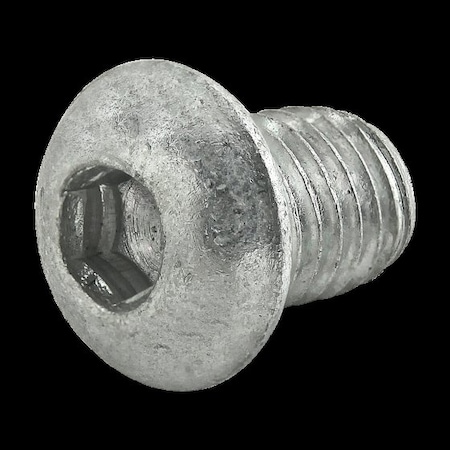 M10-1.50 Socket Head Cap Screw, Zinc Plated Steel, 9/25 in Length MPN:3767
