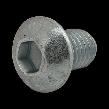 M8-1.25 Socket Head Cap Screw, Button, Zinc Plated Steel, 12 mm Length MPN:3811