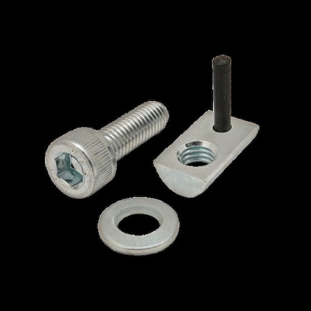 M10-1.50 Socket Head Cap Screw, Bright Zinc Plated Steel, 20 mm Length MPN:3855
