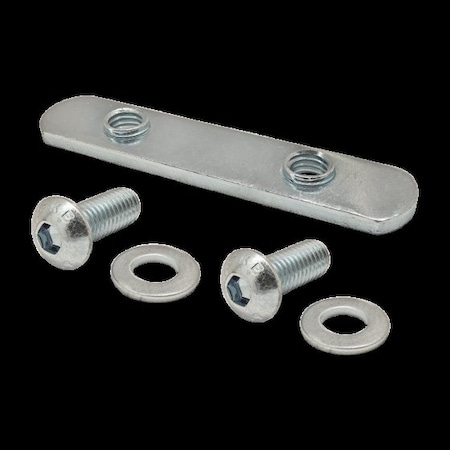 M8-1.25 Socket Head Cap Screw, Button, Bright Zinc Plated Steel, 20 mm Length MPN:3863