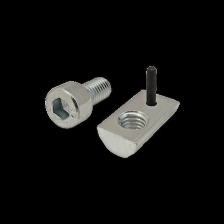 M8-1.25 Socket Head Cap Screw, Bright Zinc Plated Steel, 16 mm Length MPN:3865