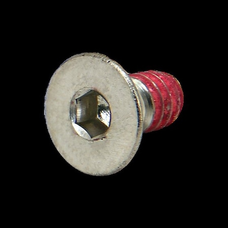 #10-24 Socket Head Cap Screw, Flat, Plain Stainless Steel, 3/8 in Length MPN:40-3650