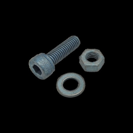 M5-0.80 Socket Head Cap Screw, Blue Zinc Plated Steel, 16 mm Length MPN:75-3400