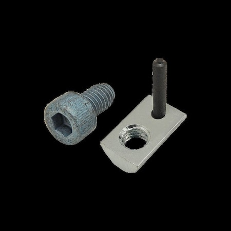 M6-1.00 Socket Head Cap Screw, Blue Zinc Plated Steel, 10 mm Length MPN:75-3442