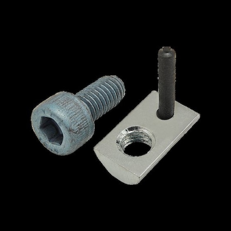 M6-1.00 Socket Head Cap Screw, Blue Zinc Plated Steel, 12 mm Length MPN:75-3443