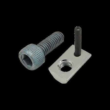 M6-1.00 Socket Head Cap Screw, Blue Zinc Plated Steel, 16 mm Length MPN:75-3444