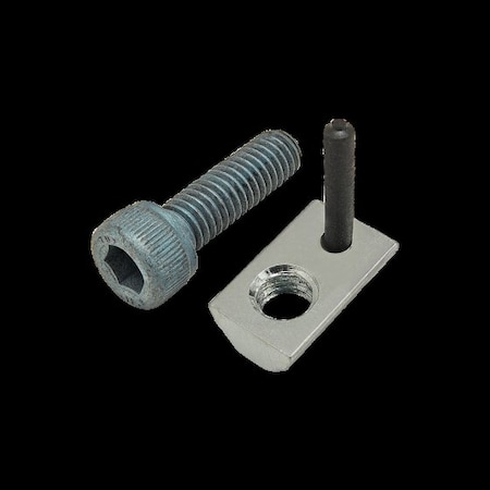 M6-1.00 Socket Head Cap Screw, Blue Zinc Plated Steel, 20 mm Length MPN:75-3445