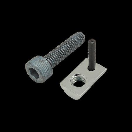 M6-1.00 Socket Head Cap Screw, Blue Zinc Plated Steel, 25 mm Length MPN:75-3446