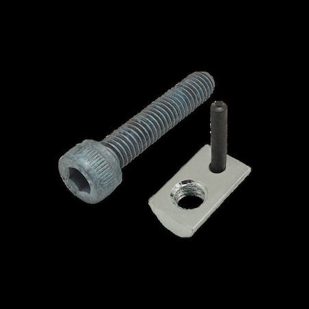 M6-1.00 Socket Head Cap Screw, Blue Zinc Plated Steel, 30 mm Length MPN:75-3447