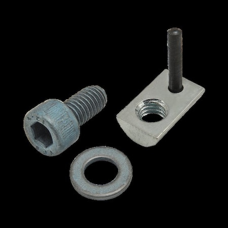 M6-1.00 Socket Head Cap Screw, Blue Zinc Plated Steel, 12 mm Length MPN:75-3450