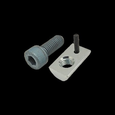 M8-1.25 Socket Head Cap Screw, Black Zinc Plated Steel, 20 mm Length MPN:75-3461