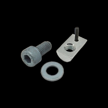 M8-1.25 Socket Head Cap Screw, Black Zinc Plated Steel, 16 mm Length MPN:75-3463