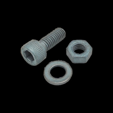 M6-1.00 Socket Head Cap Screw, Blue Zinc Plated Steel, 16 mm Length MPN:75-3470