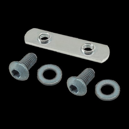 M6-1.00 Socket Head Cap Screw, Button, Blue Zinc Plated Steel, 12 mm Length MPN:75-3511