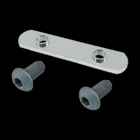 M8-1.25 Socket Head Cap Screw, Button, Blue Zinc Plated Steel, 16 mm Length MPN:75-3513