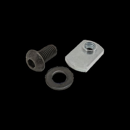 M8-1.25 Socket Head Cap Screw, Button, Black Zinc Plated Steel, 16 mm Length MPN:75-3528