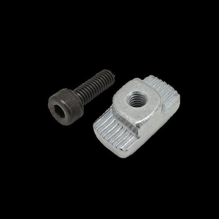 M4-0.70 Socket Head Cap Screw, Black Zinc Plated Steel, 12 mm Length MPN:75-3563