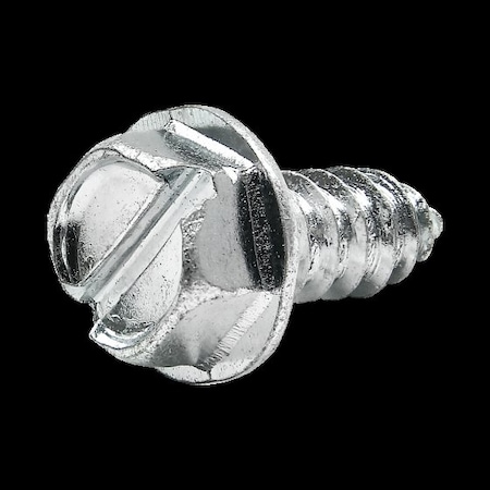 Self-Drilling Screw, 1/4-14 x 5/8 in, Zinc Plated Steel External Hex Drive MPN:9306