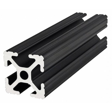 Framing Extrusion, T-Slotted, 10 Series MPN:1010-BLACK-72