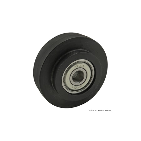 Roller Wheel 39 Slot10 Nylon Blk MPN:12018