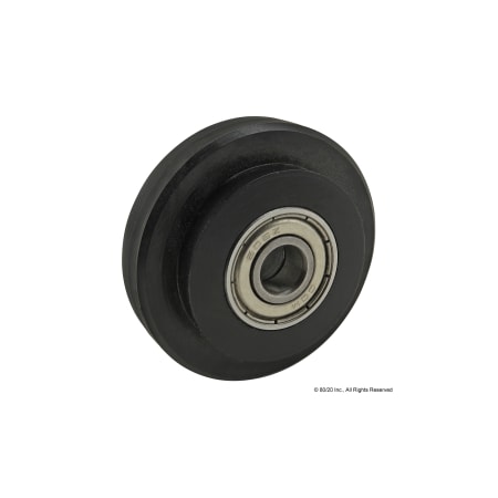 Roller Wheel 47 Slot10 Nylon Blk MPN:12021