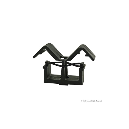 Cable/Tube Clip Tab8 Nylon Blk MPN:12026