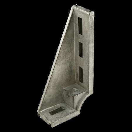 Aluminum Floor Mount Bracket, Left 45S MPN:12028