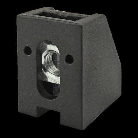 Panel Mount Block Bd M6 Nylon Blk MPN:12050