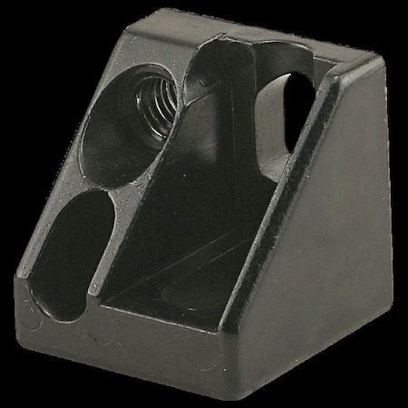 Panel Mount Block M6 Die Cast Zinc Blk MPN:12057