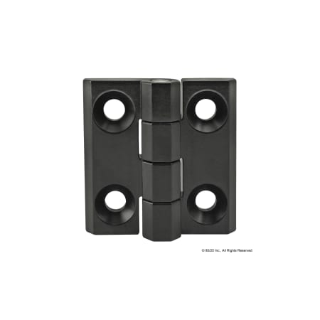 Standard Hinge Die Cast Zinc Pc Blk MPN:12062