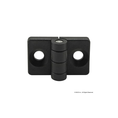 Standard Hinge 2-Hole Notab Nylon Black MPN:12074