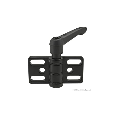 Slot 4 Hole Lock Zinc Hinge 15/40 Series MPN:12086