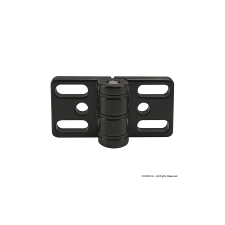 Slotted 4 Hole Lock Zinc Hinge 45 Series MPN:12089