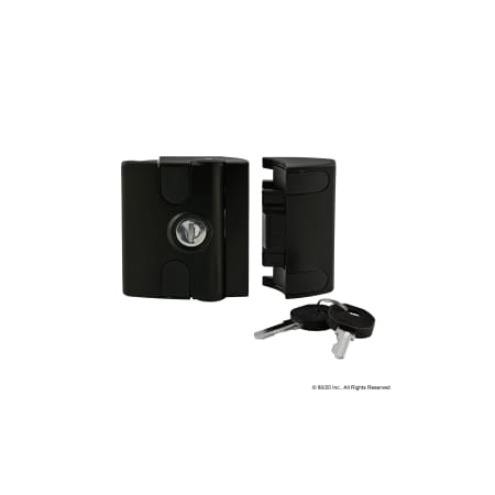 Black Slam Latch Keyed Alike MPN:12145