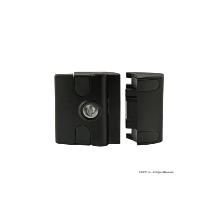 Slam Latch W/O Key Die Cast Zinc Pc Blk MPN:12147