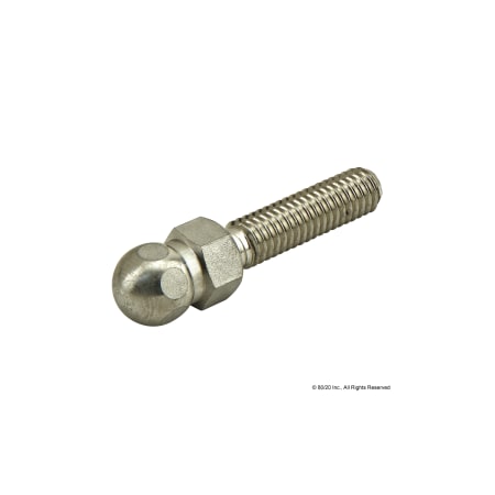 Swivel Foot Threaded Stem, 3/8-16 X 1.5