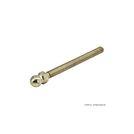 Swivel Foot Threaded Stem, 3/8-16 X 4.0