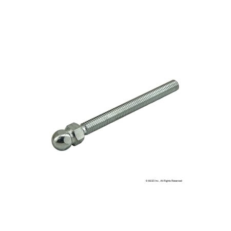 Swivel Foot Threaded Stem, 3/8-16 X 4.0