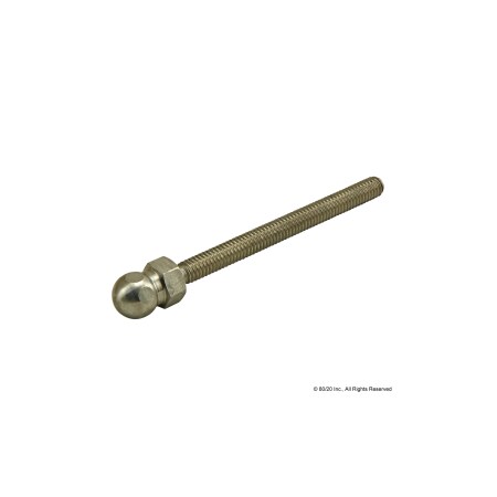 Swivel Foot Threaded Stem, 5/16-18 X 3.5