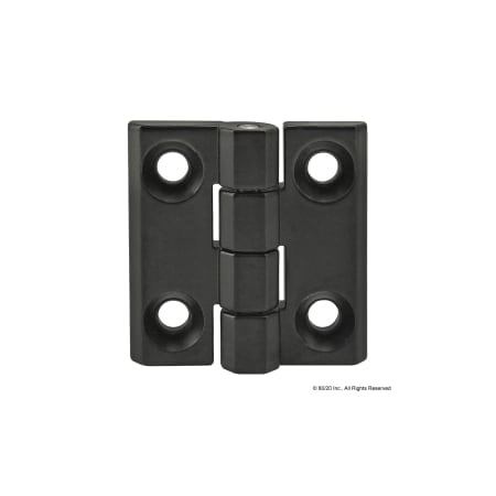 Standard Hinge Die Cast Zinc Pc Blk MPN:12255