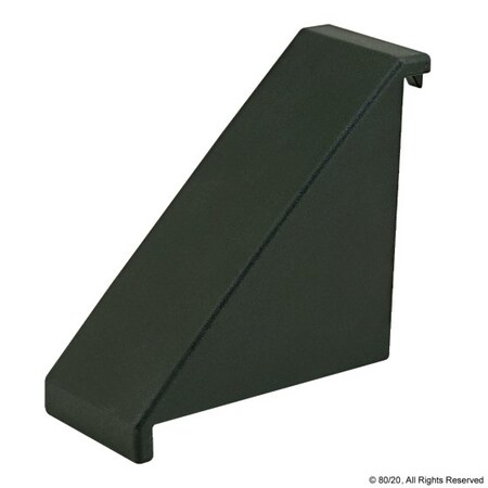 Black Nylon Cover Cap, 90 Deg Connector MPN:12299